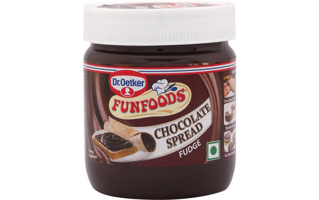 Dr. Oetker Fun foods Chocolate Spread Fudge   Plastic Jar  350 grams